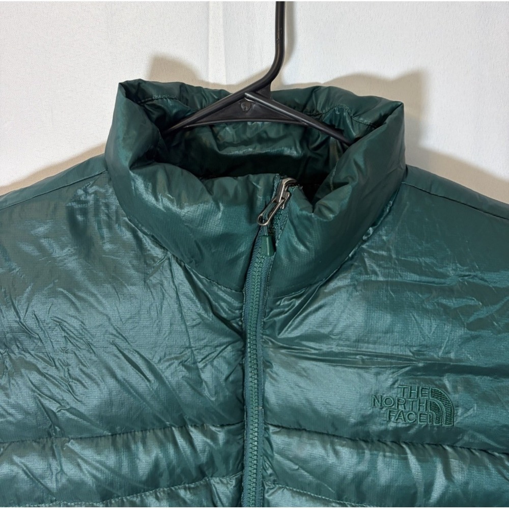 The North Face Puffer Vest Mens M Green 550 Down Insulated Quilted Gorpcore - Picture 6 of 15